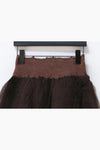 marc le bihan silk skirt 25930 BUFFLE